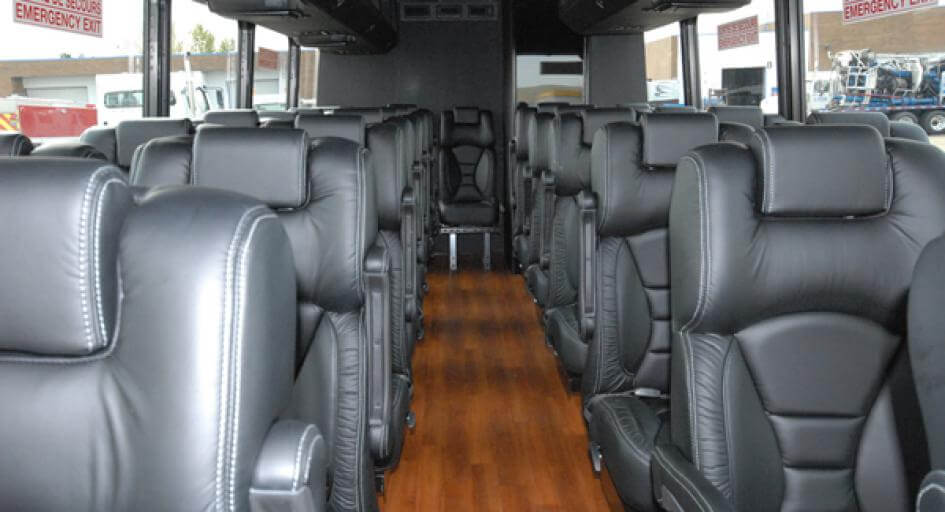 East Orange 20 Passenger Minibus Interior