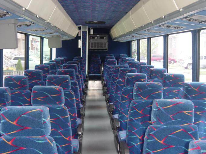 Camden 35 Passenger Shuttle Bus Interior