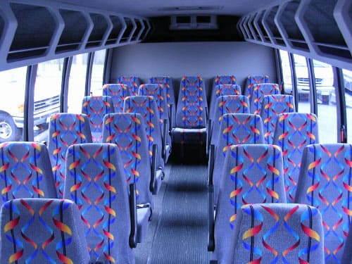 Toms River 15-35 Passenger Minibuses Interior