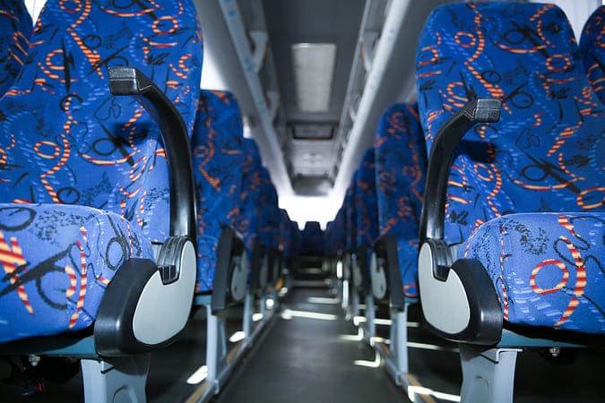 Passaic 47-56 Passenger Charter Buses Interior
