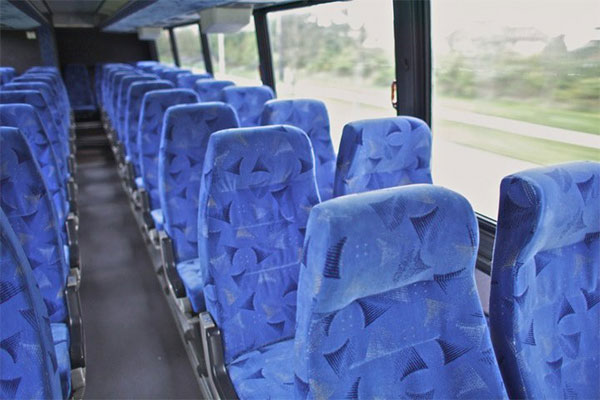 Passaic 56 Passenger Motor Coaches Interior