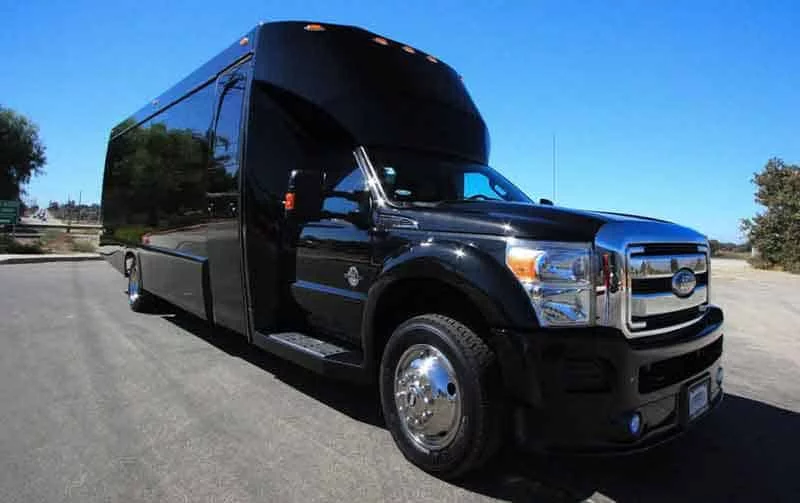 30 Passenger Party Bus Black